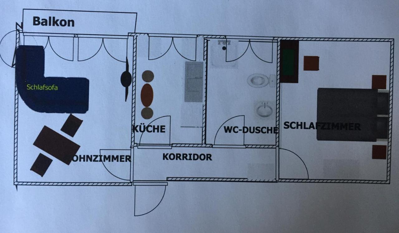 Ferienwohnung In Berna Exterior foto